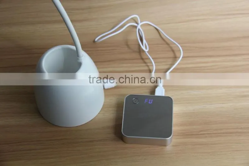 Portable Touch Sensor Multifuction Kid Eye-Protection rechargeable led desk lamp with Pen Container or Money Box