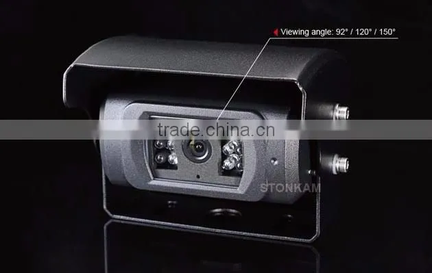 Waterproof night vision infrared car camera