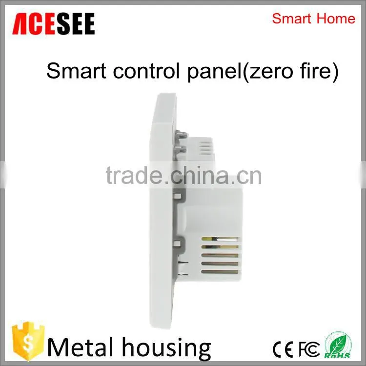 2016 ACESEE zigbee home automation Zigbee wifi APP remote control smart switch smart voltage control SSW100AC