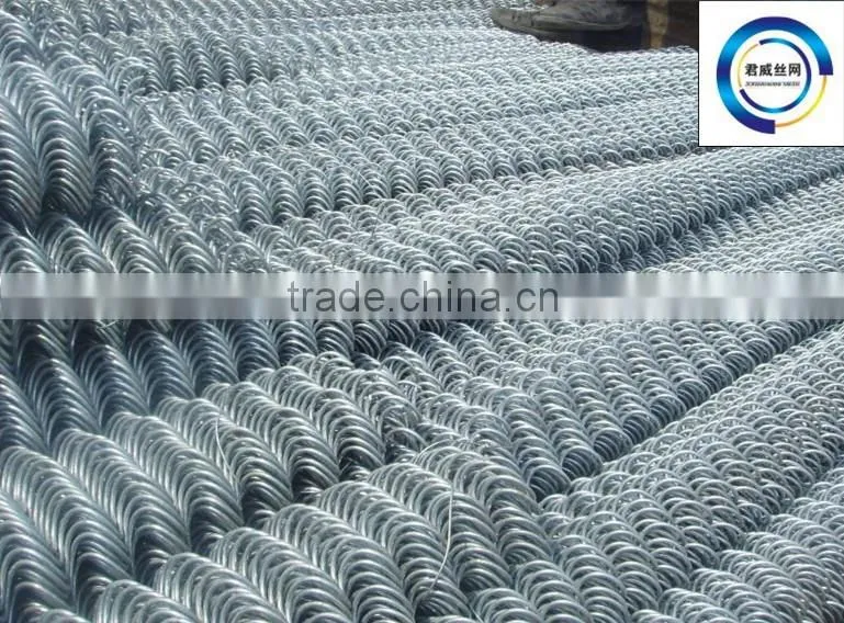 Galvanized Chain Link Fence used in horse yard made in ANPING