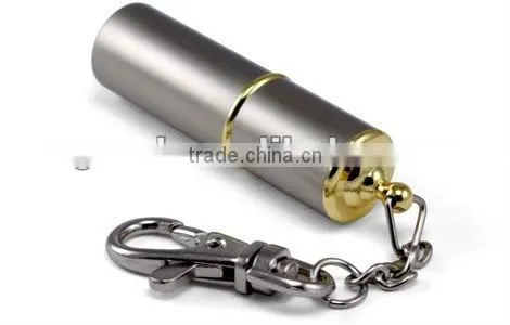 Key Chain USB Golden Metal