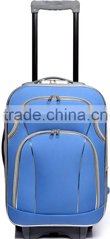 Decent EVA trolley bag/trolley luggage with 4 universal wheels