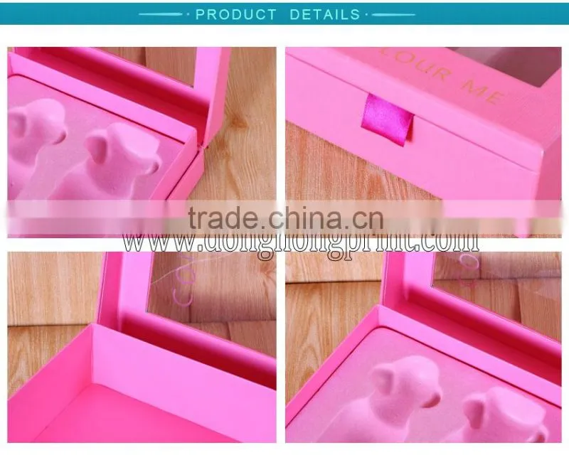 Premium hot selling cosmetic box packaging