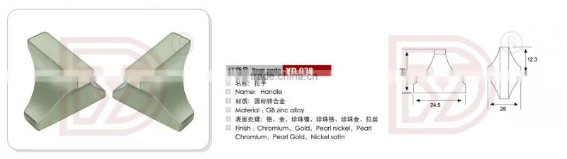 2012 popular cabinet/door knobs/furniture handle