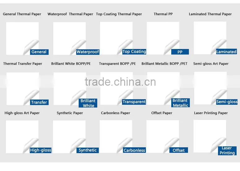 best price adhesive thermal printing shelf price paper labels in jumbo roll