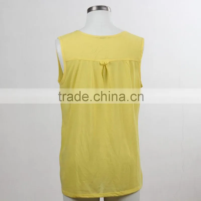 F5S15166 Plain Tank Top for Women