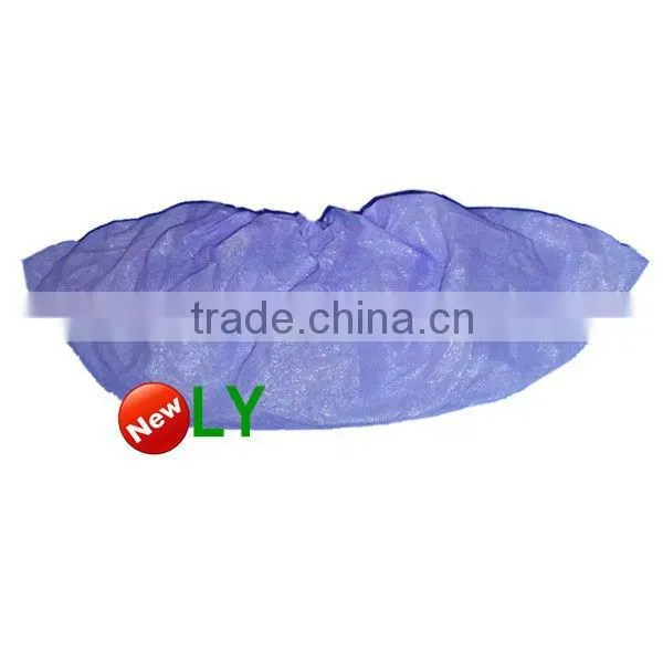 Disposable cleanroom PE CPE shoe covers