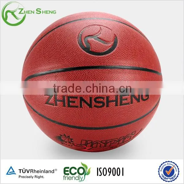 Zhensheng standard size bulk basketballs