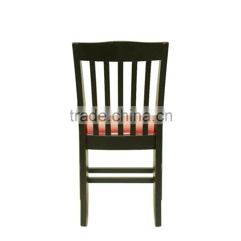 Furniture restaurant modern leather luxury wooden carved leisure garden dining chair