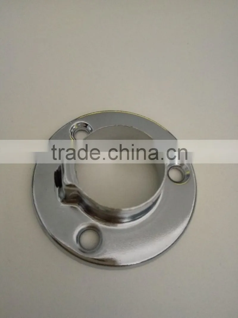 25mm round pipe base plate