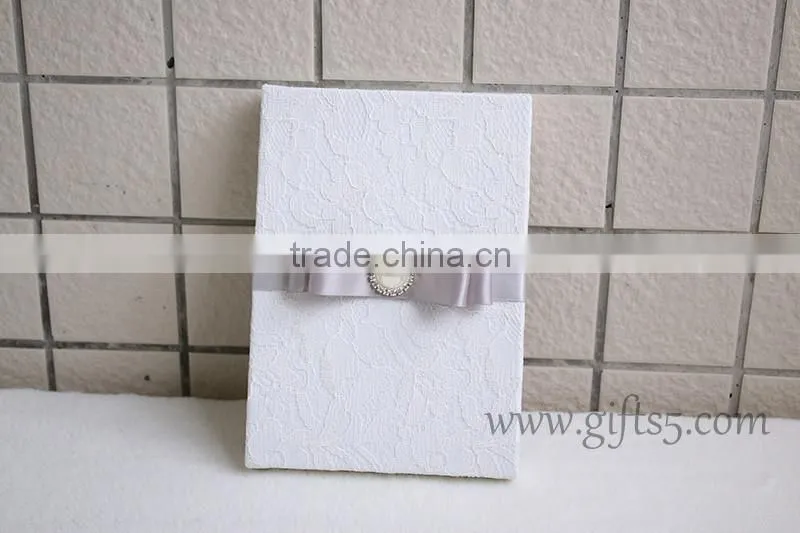 Handmade Luxury Wedding Invitation Box with lid