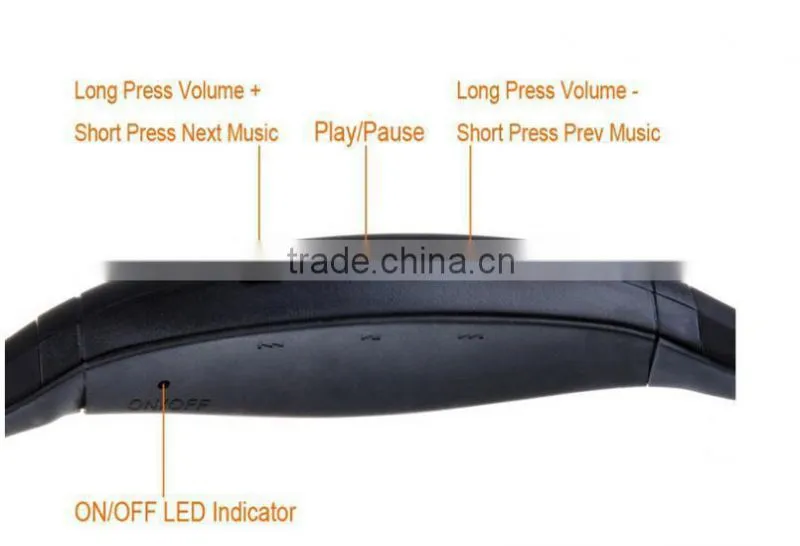 Sports Stereo Wireless Bluetooth 3.0 Headset Earphone Headphone