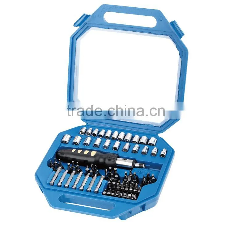 100pcs blow case package ratchet wrench screwdriver, H type Handle