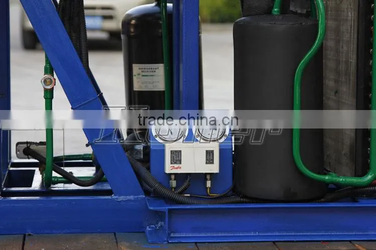 Direct Cooling Block Ice Machine with PLC program system