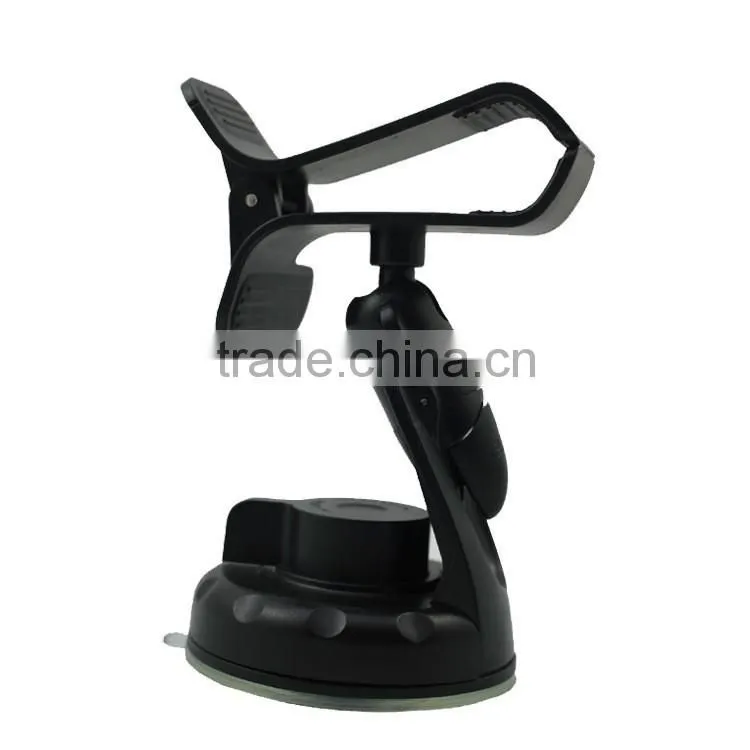 universal car mobile phone holder clipper design with sucker easy mount for all size of moble phone GPS PDA
