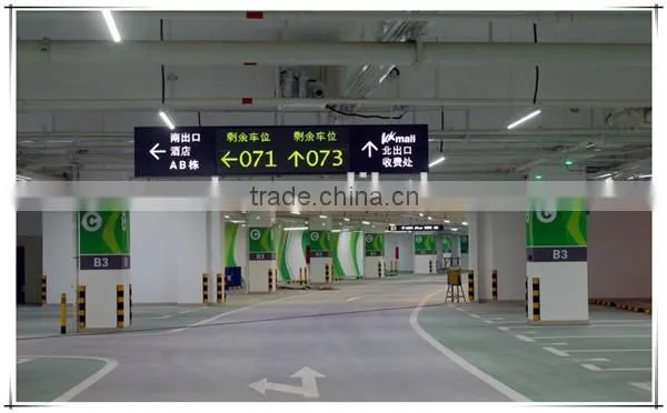 parking guidance system using car detector sensor
