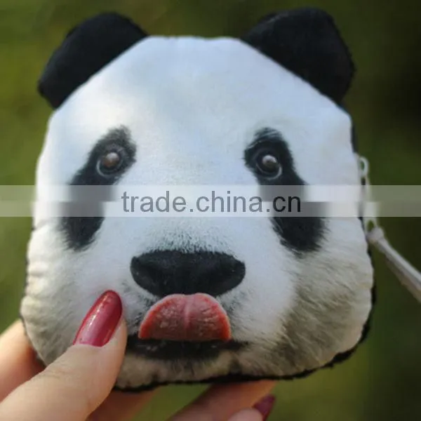 Creative Panda Cat-people Fabrics Unisex Coin Wallet Wholesale ZTCW-0029