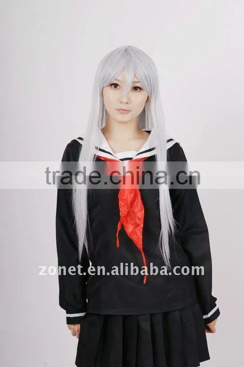 Fashion 80cm 27inch YAZOO DARK SILVER GREY Long Straight