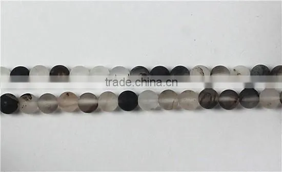 Black Watermelon Glass Matte Plain Rounds