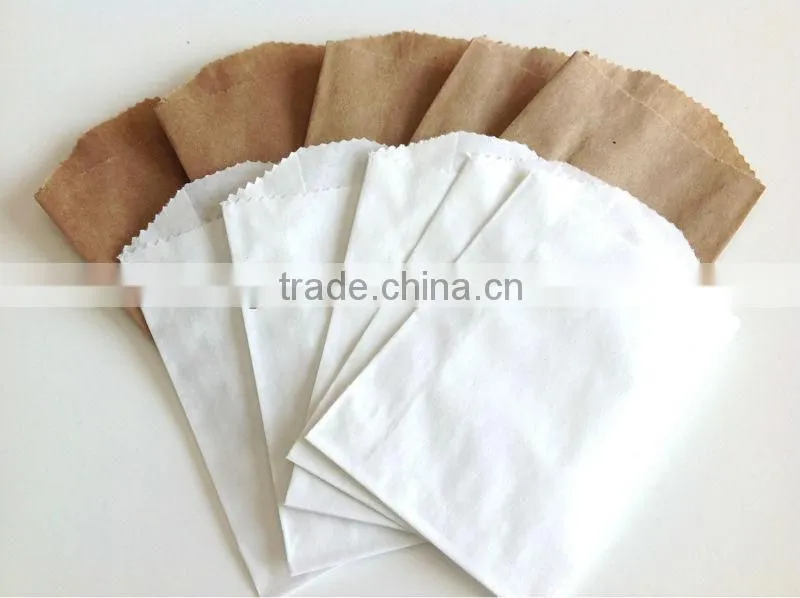 Icing chocolat bitty kraft paper bags food grade wholesale