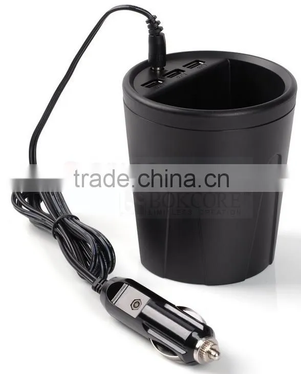 ORICO UCH-C2 3 Ports USB Car Charger Cup (36W / 5V7.2Amps )