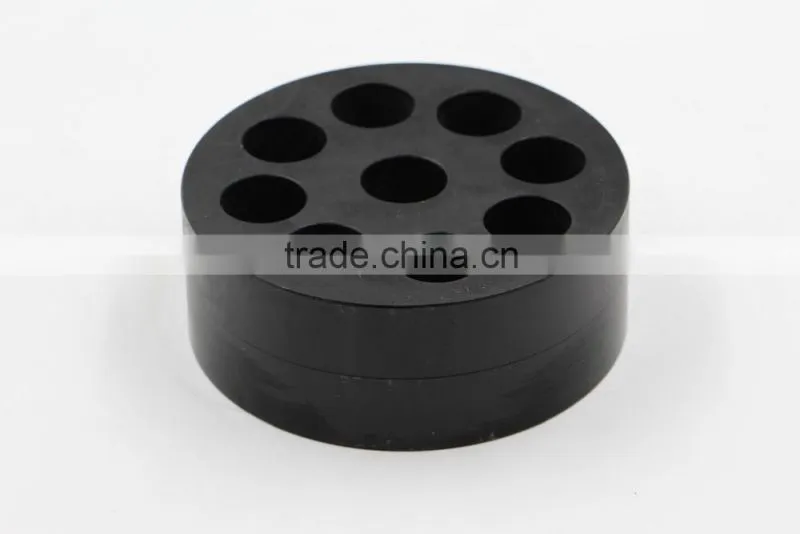 Prestressing steel road anchorage block