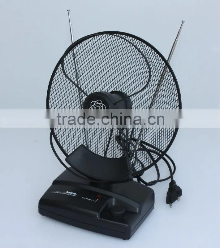 VCOM Hot Sale Remote-Controlled Rotating Indoor Antenna for TV