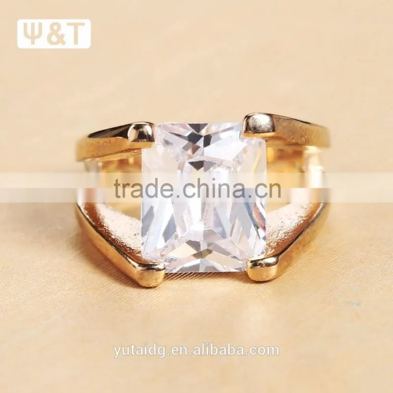 Jingli Jewelry Gemstone Gold Rings For Men (YJ-345)