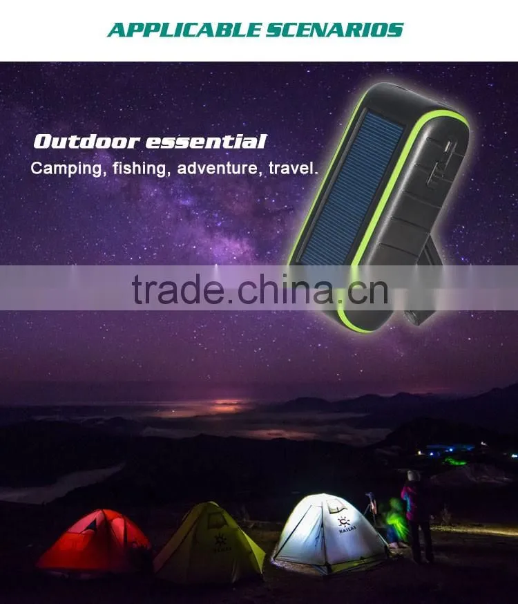 2016 New Style Power Bank Hand Crank Universal Power Bank Mobile Charger 1800Mah/3600Mah/5200 Mah