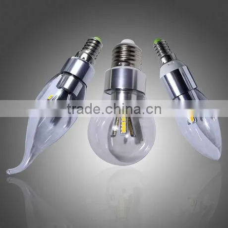 5W Dimmable E27 led tea light candle with CE&ROHS Listed