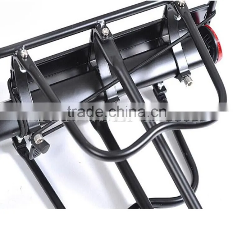 Aluminum Bike Cycling Rear Carrier Cargo Rack Seat Post Quick Release Mountain Bike