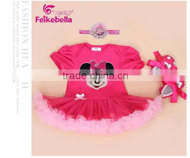 Fashionable New Design Cotton Pretty Wholesale Baby Clothes