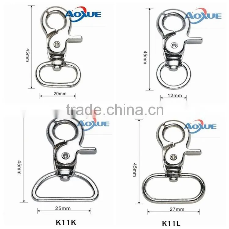 Bag fittings and accessories Zinc alloy Swivel Snap Hook