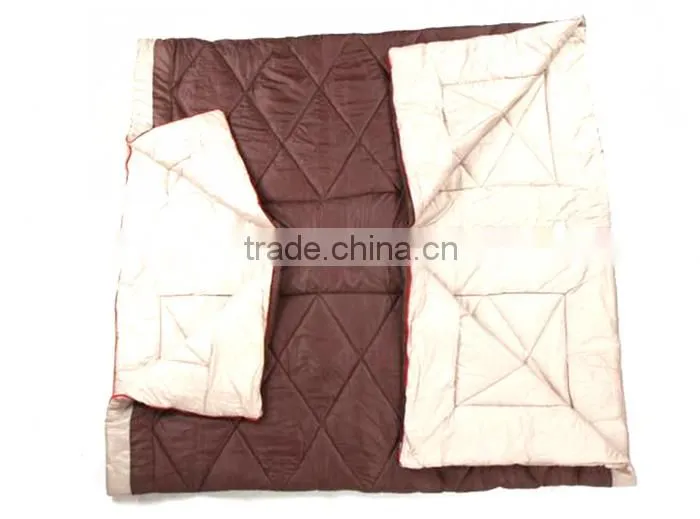 Portable camping outdoor 100% cotton flannel sleeping bag