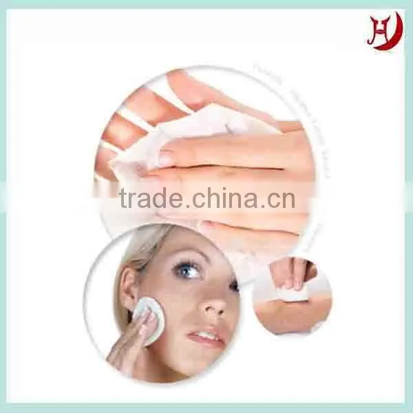 Spunlace nonwoven make-up cotton fabric