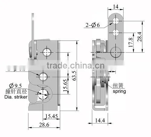Rotary T handle