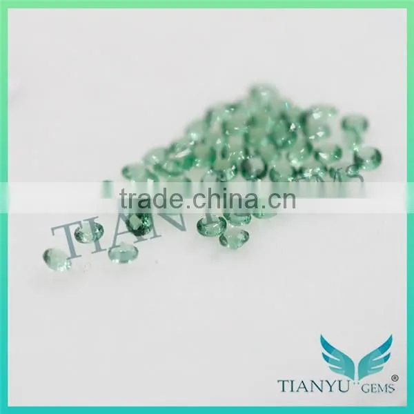 Wholesale Loose Artificial gems #A2092 Round Brilliant Cut Nanosital Stone Prices
