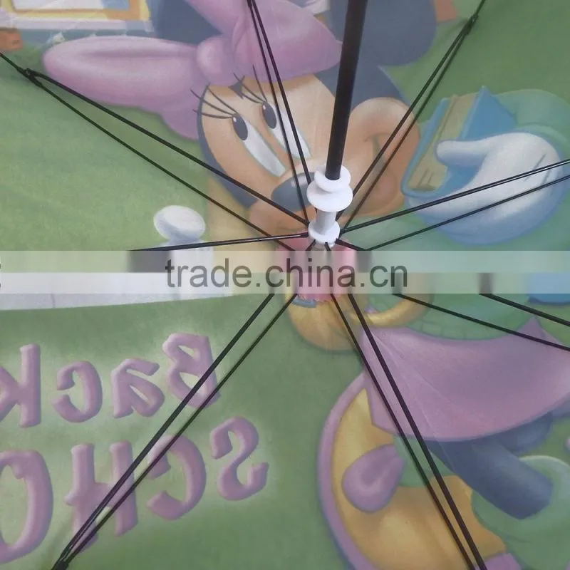Wholesale children small kids umbrella with cute printing