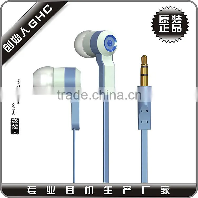 shoe lace sporting earphone with factory price and free sample offered