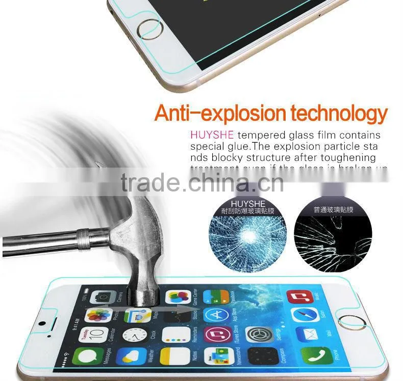 Hot selling wholesale Intelligent smart touch tempered glass screen protector for iPhone 6