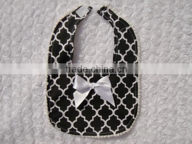 2014 new design hot sale Christmas baby bibs