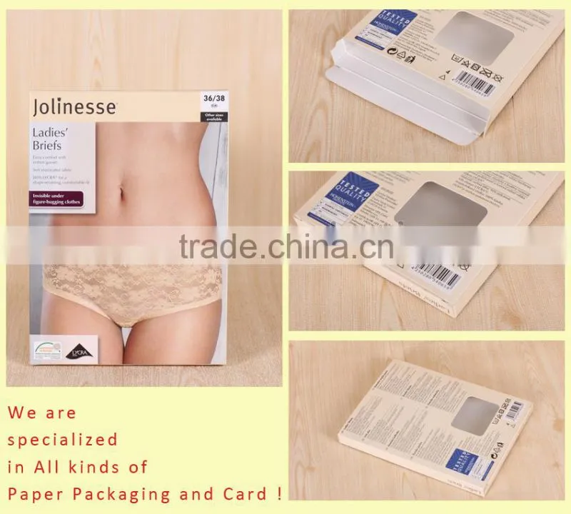 Hot sales customized foldable lingerie box