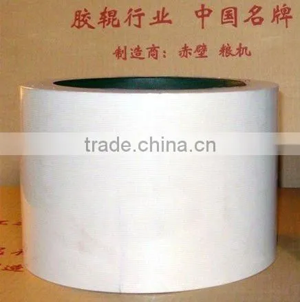 10'' SBR/NBR rice huller rubber roller on iron drum.