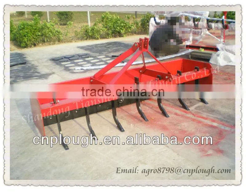 Tractor mounted land leveler