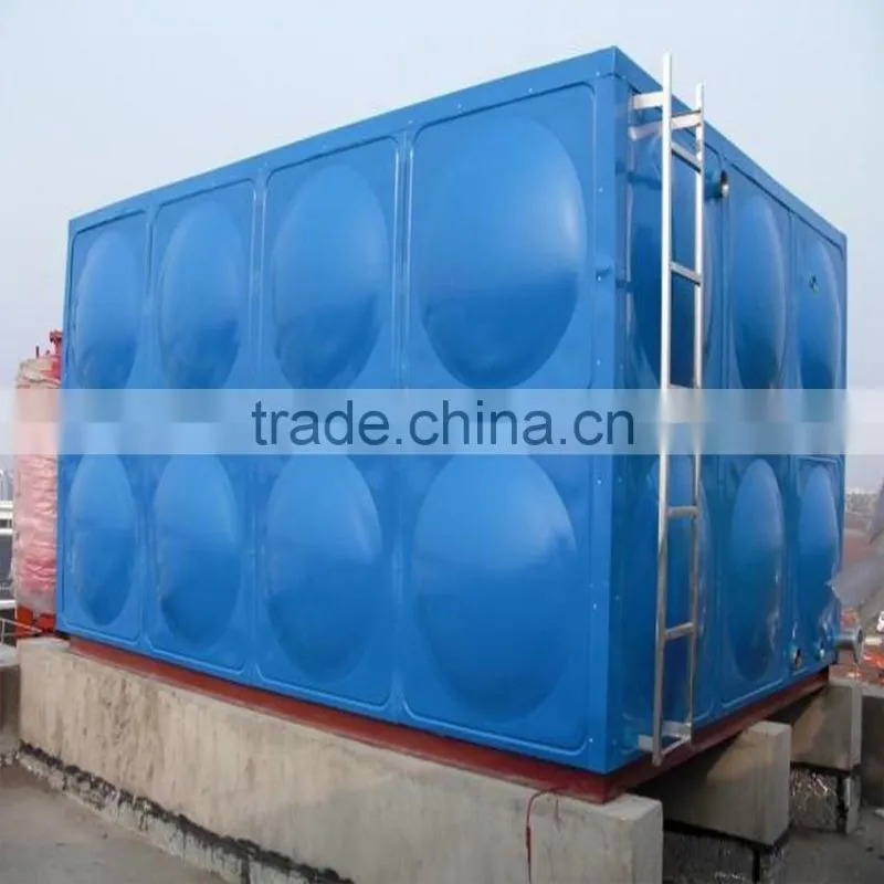 Factory price 4 layer tank galvanized sectional steel water storage tank