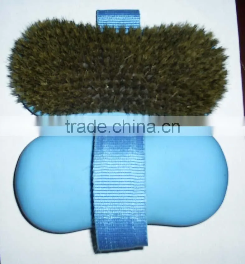 plastic horse brush