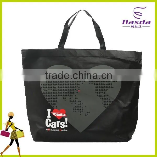 big capacity fashional PP nonwoven shoulder tote shopping bag
