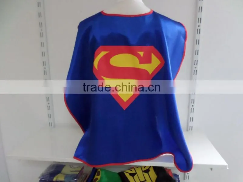 2017 NEW design superhero cape-glowing in the dark/ Will be very popular