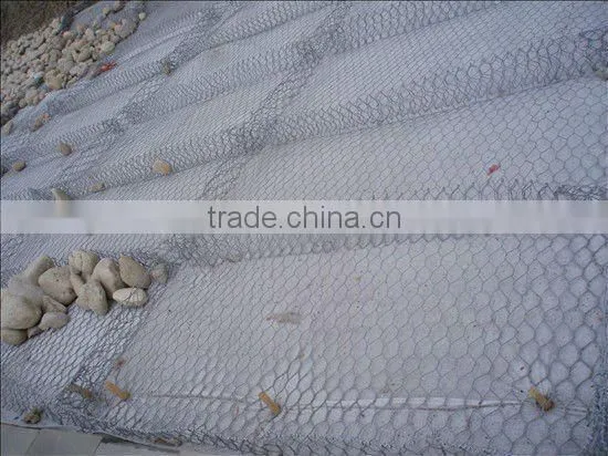 1x1x2meters Hot Dipped Galvanized Gabion Box Mesh As Cage for stone