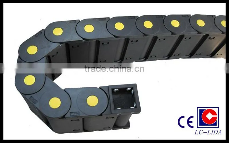 machine flexible plastic cable chain